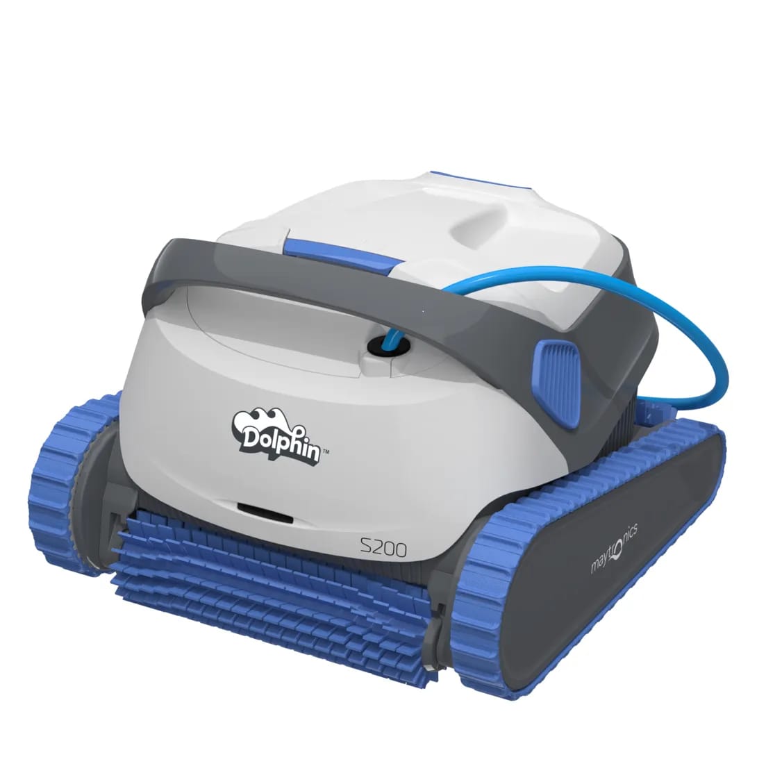 Maytronics Dolphin S200 / T35 — Manufacturer photograph of the product family; configuration may vary.