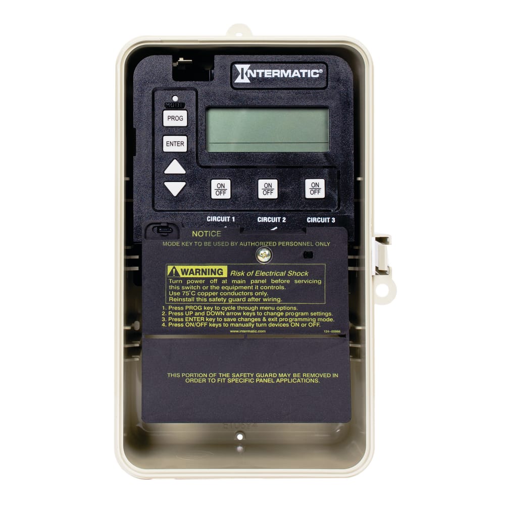 Intermatic PE153P Electronic Timer — Manufacturer photograph of the product family; configuration may vary.