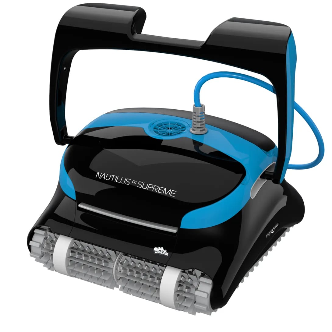 Maytronics Dolphin Nautilus CC Supreme — Manufacturer photograph of the product family; configuration may vary.