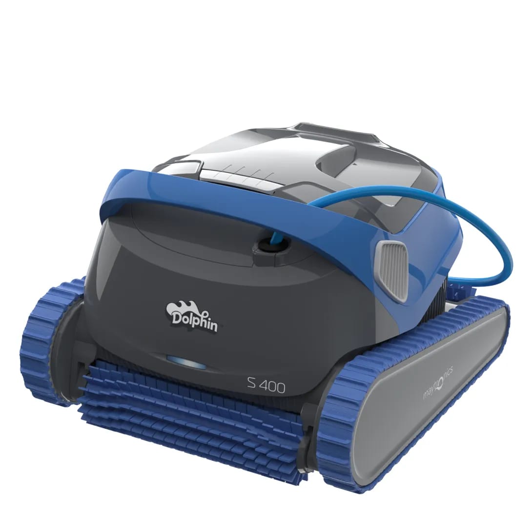 Maytronics Dolphin S400 / T55i — Manufacturer photograph of the product family; configuration may vary.