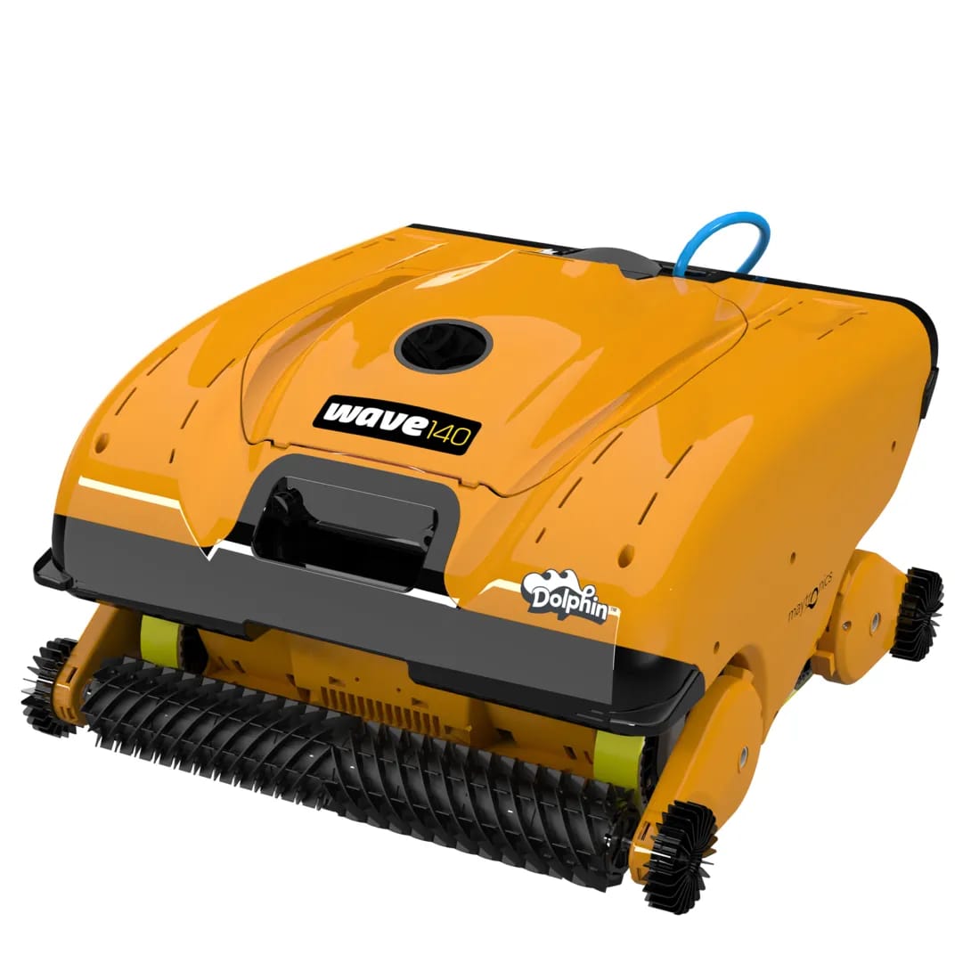 Maytronics Dolphin Wave 140 — Manufacturer photograph of the product family; configuration may vary.