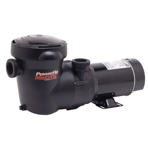 Hayward PowerFlo Matrix Above-Ground Pump — Manufacturer photograph of the product family; configuration may vary.
