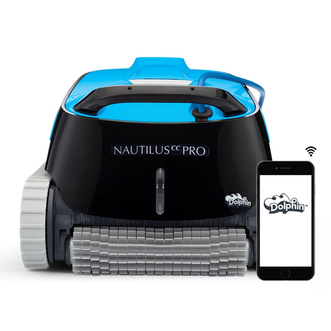 Maytronics Dolphin Nautilus CC Pro — Manufacturer photograph of the product family; configuration may vary.