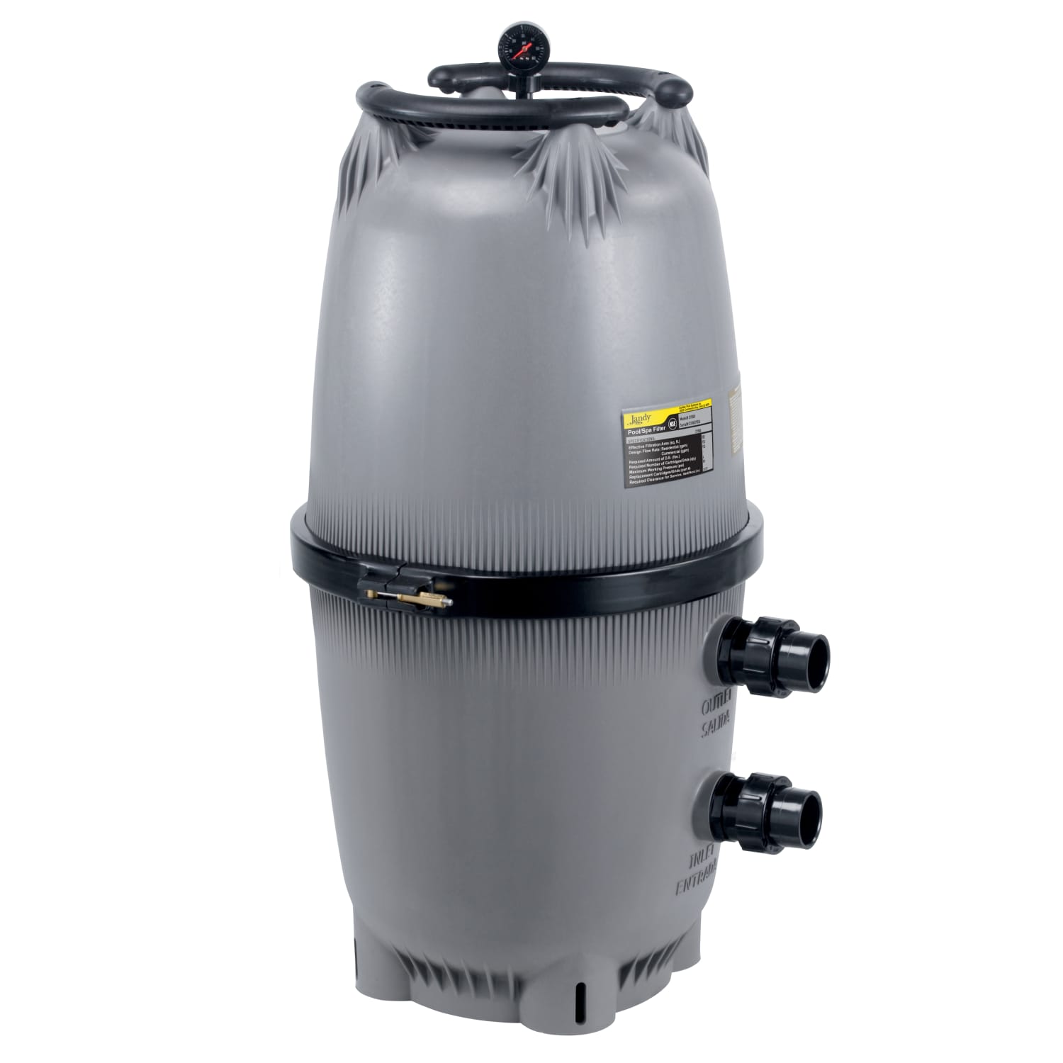 Jandy CL580 Cartridge Filter — Manufacturer photograph of the product family; configuration may vary.