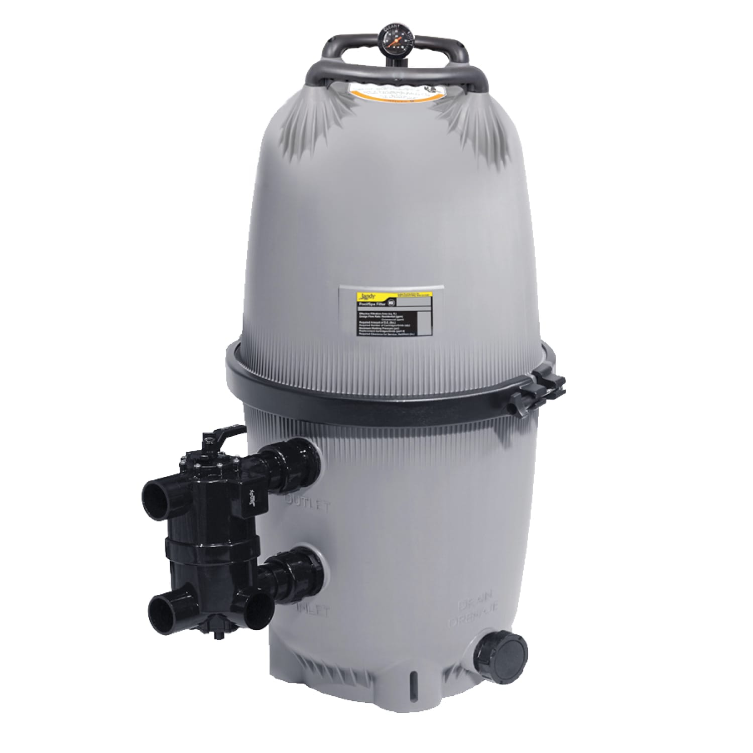 Jandy DEV48 DE Filter — Manufacturer photograph of the product family; configuration may vary.