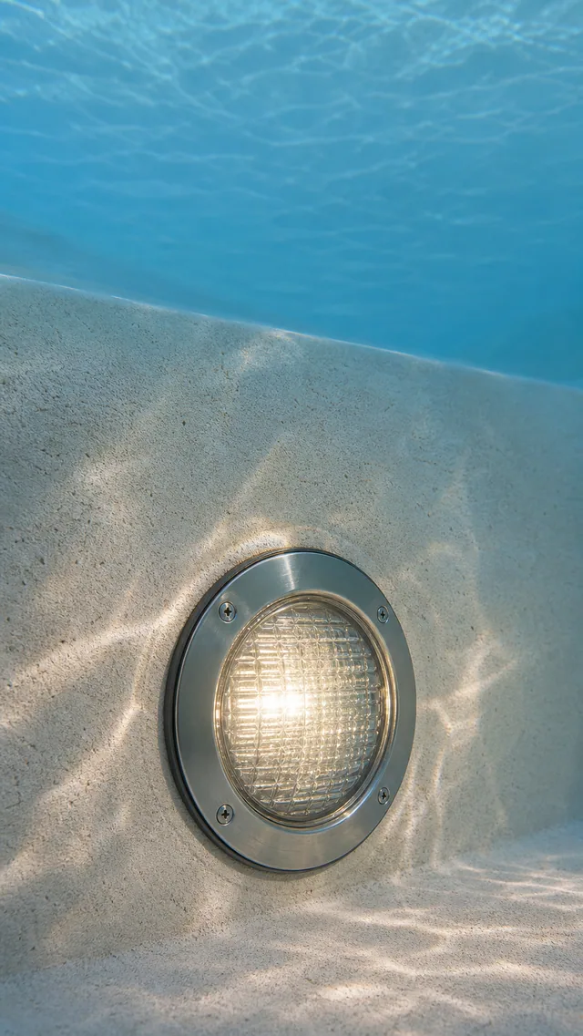AI-generated visual of pool light