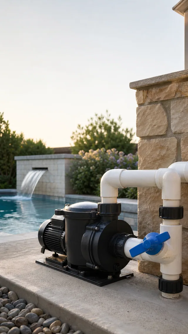 AI-generated visual of auxiliary pump a